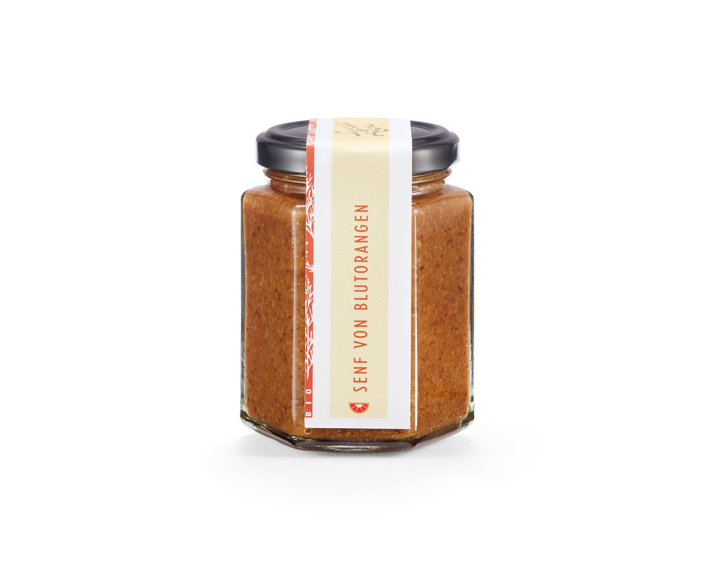 Bio Senf von Blutorangen